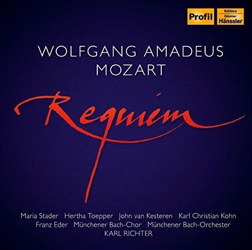 Mozart / Stader / Munich Bach Choir & Orchestra - Requiem   - COMPACT DISCS [CD] price history on PriceWatchPro