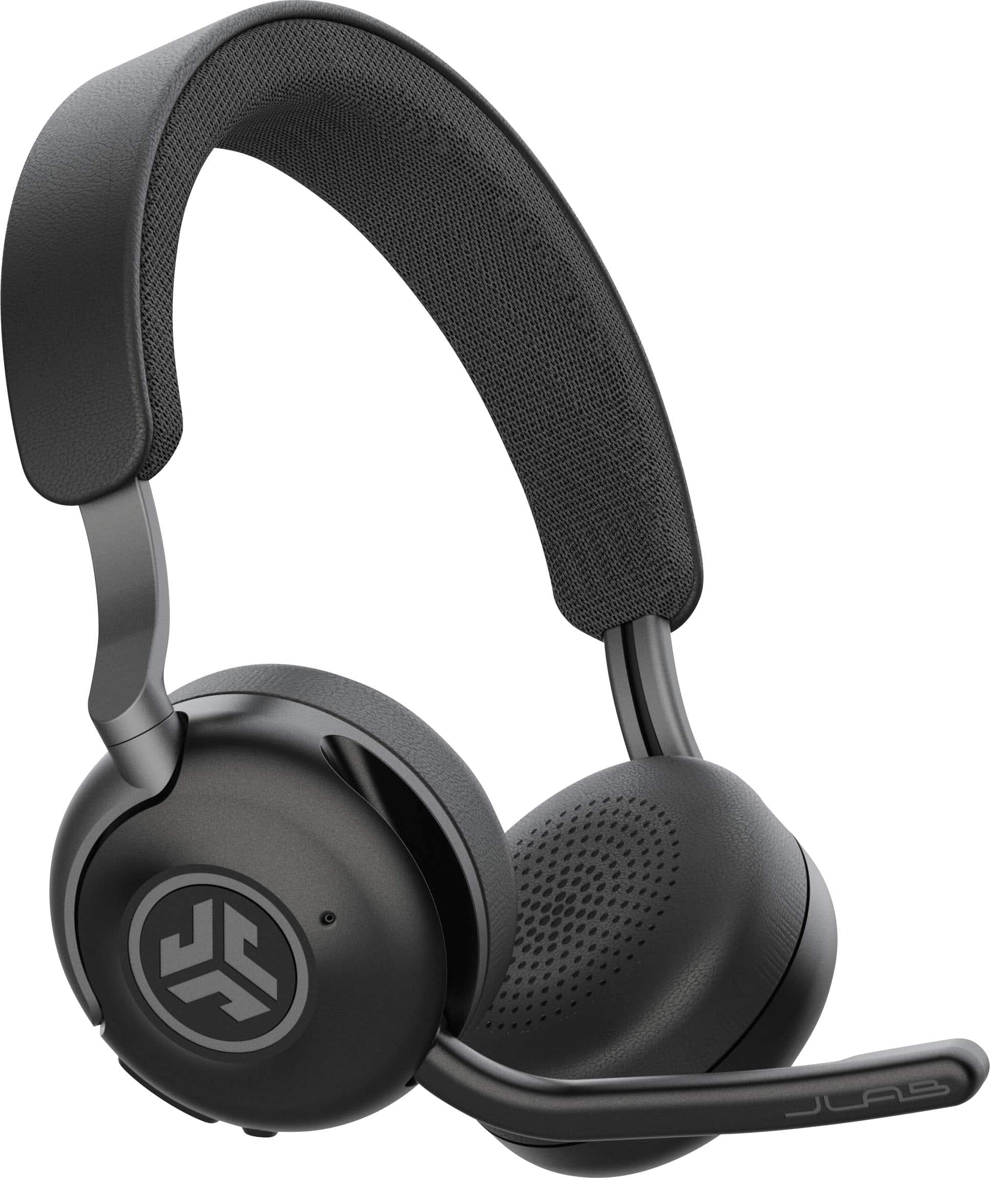JLab - Epic Work ANC Wireless On-Ear Headset - Graphite - Front_Zoom