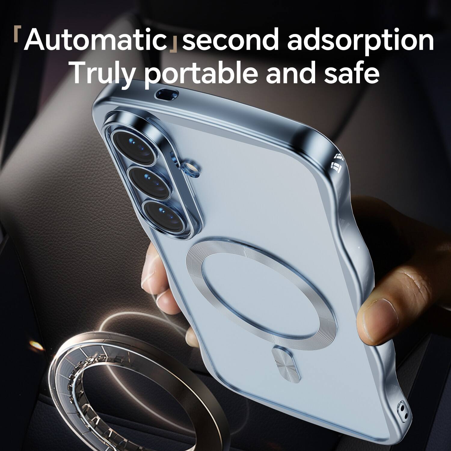 "Automatic" second adsorption  
Truly portable and safe