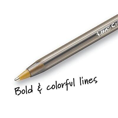 BIC Crayola  
Bold & colorful lines
