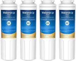 Waterdrop - WDP-F07 Refrigerator Water Filter 4-Pack - White