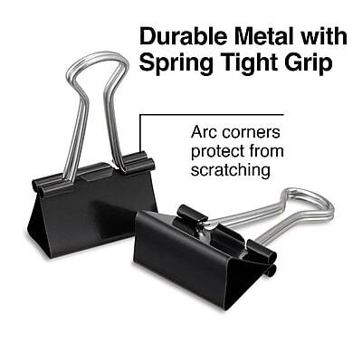 Durable Metal with Spring Tight Grip

Arc corners protect from scratching