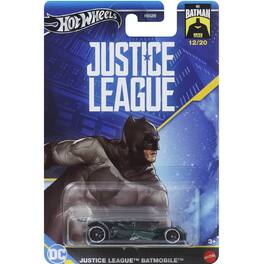 Mattel - HRW27 Hot Wheels Batman Justice League Batmobile - Black