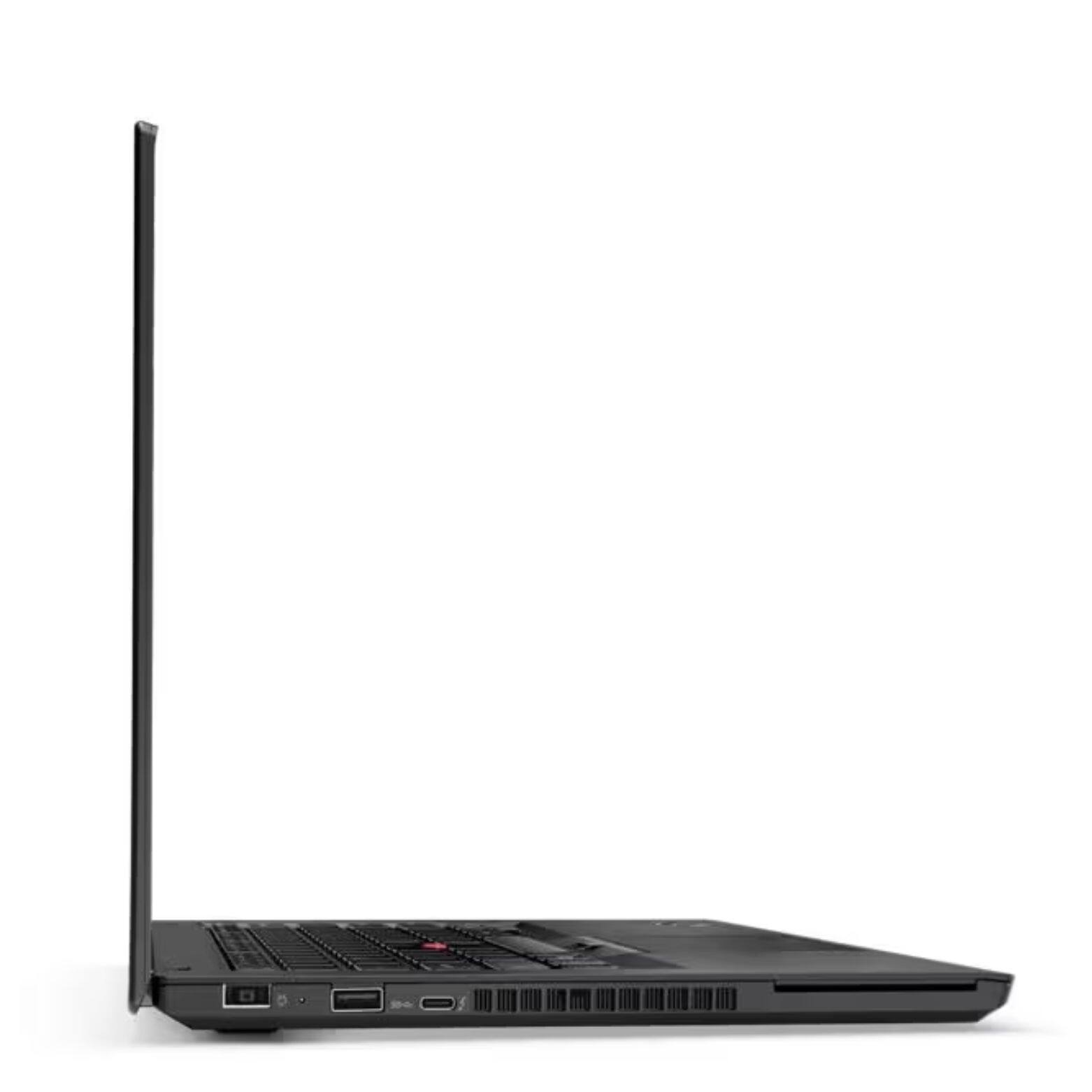 Alt View 2. Lenovo - ThinkPad T470 14" FHD Touch Intel Core i5-7300U 2.60 GHz up to 3.50 GHz 8GB DDR4 256GB SSD Windows 11 Pro Laptop - Black.