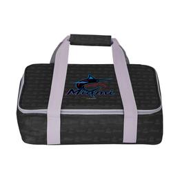 Logo Brands - Miami Marlins Casserole Caddy Bag - Black