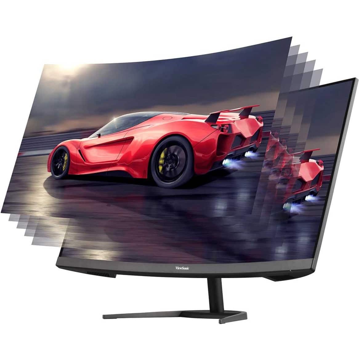 Alt View 19. ViewSonic - VX2718-PC-MHD 27" LCD Curved FHD Adaptive Sync Gaming Monitor (DisplayPort and HDMI) - Black.