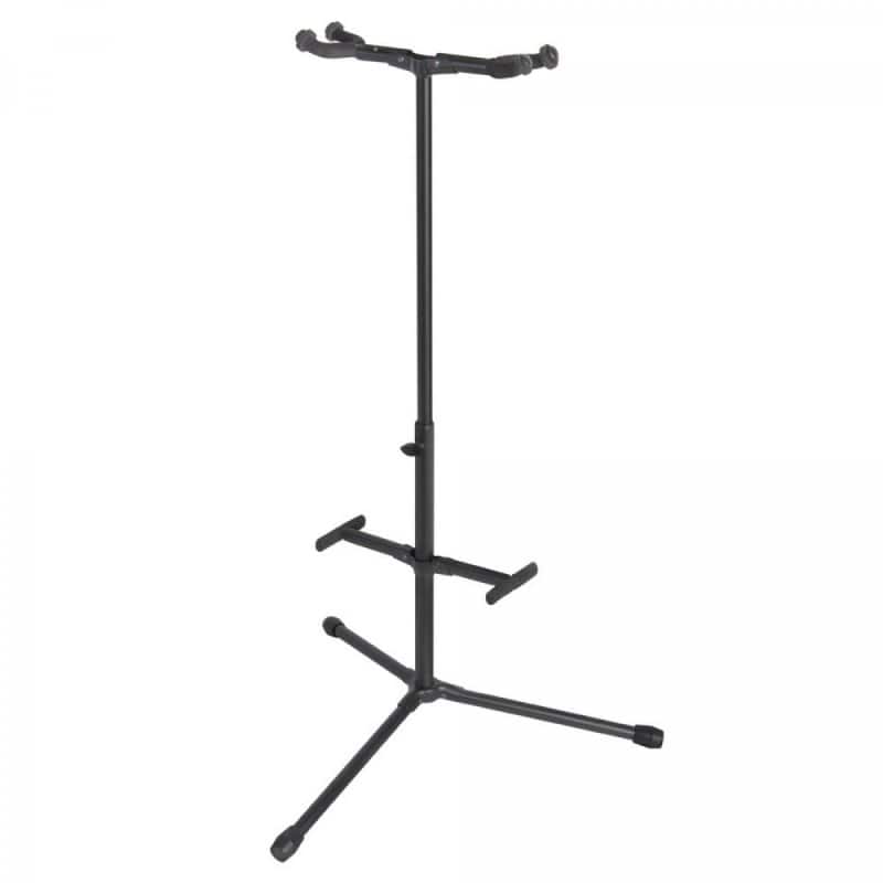 On Stage Stands - On-Stage GS7255 Double Hang-It Guitar Stand - Black