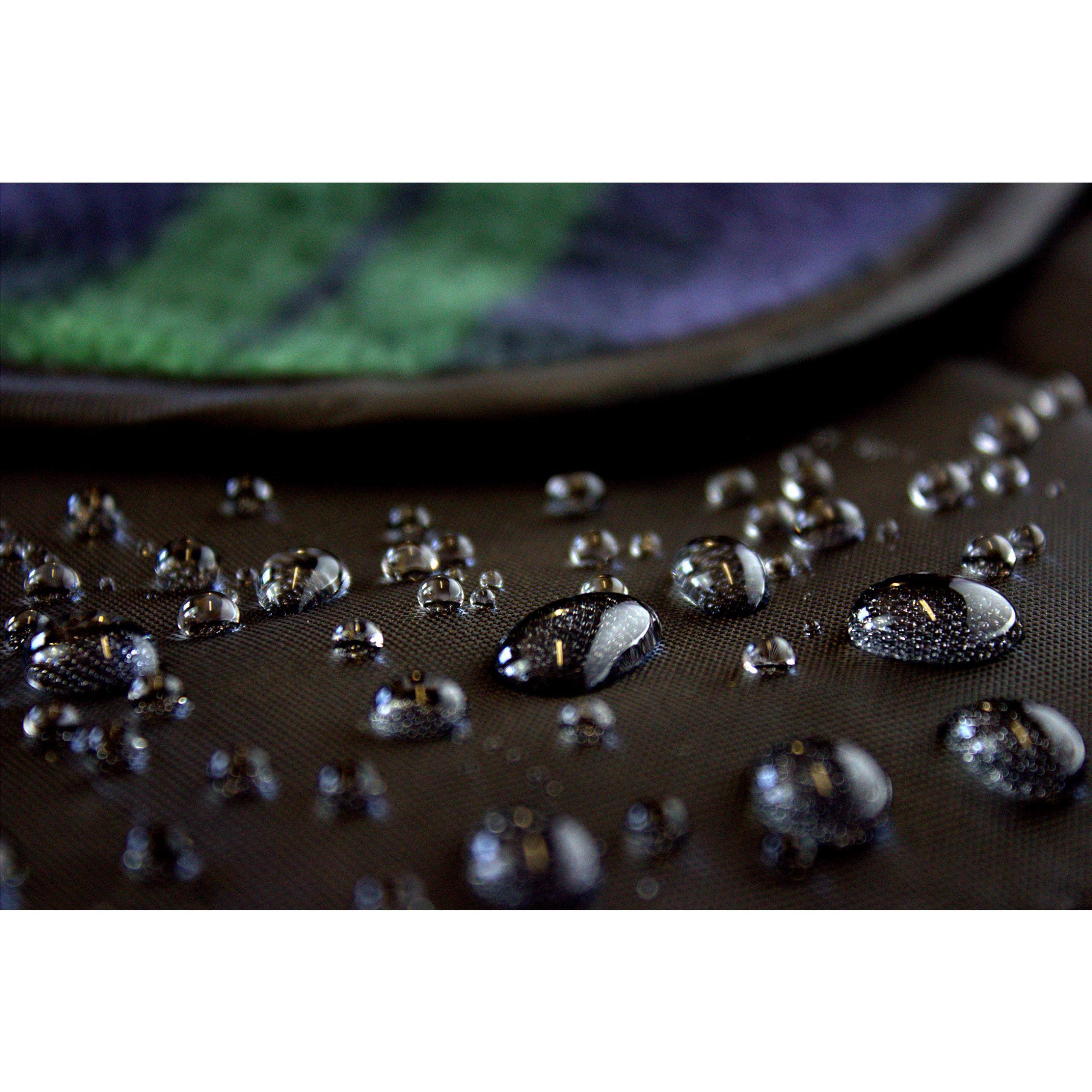 Alt View 3. Paradigms Interiors - Waterproof Windproof Extra Thick 350 Gsm Quilted Fleece Or Sherpa Stadium Blanket 350 Gsm FleeceUPGRADED PR... - Green Check.