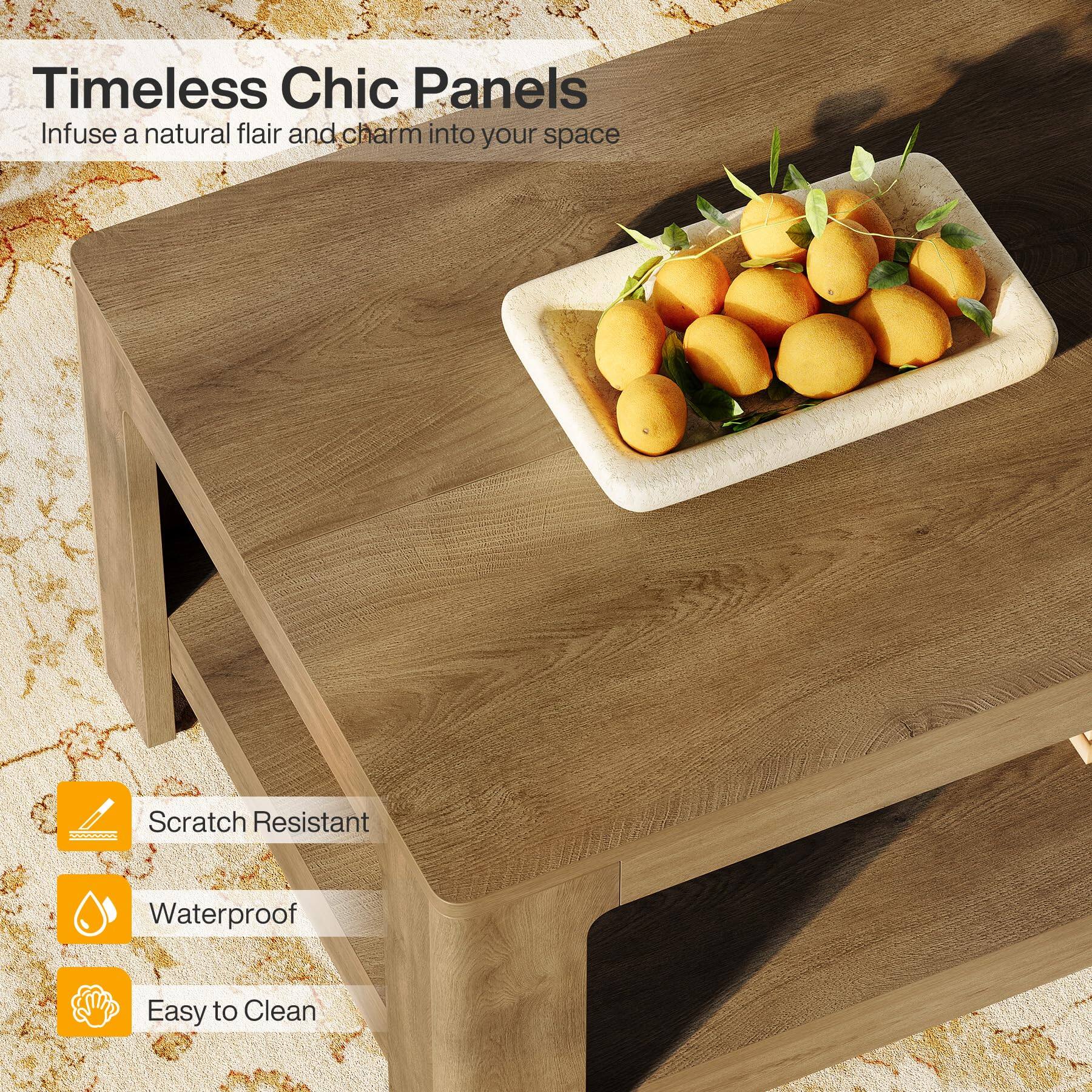 Timeless Chic Panels Infuse a natural flair and charm into your space

- Scratch Resistant
- Waterproof
- Easy to Clean