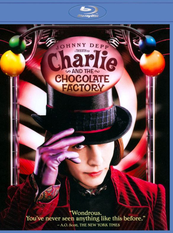  Charlie and the Chocolate Factory [Blu-ray] [2005]