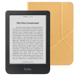 Kobo - Clara BW eReader with Bundle - 2024 - Butter Yellow SleepCover