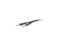 Cables to Go - 10 ft. Slim Aux 3.5mm Male to Male Cable