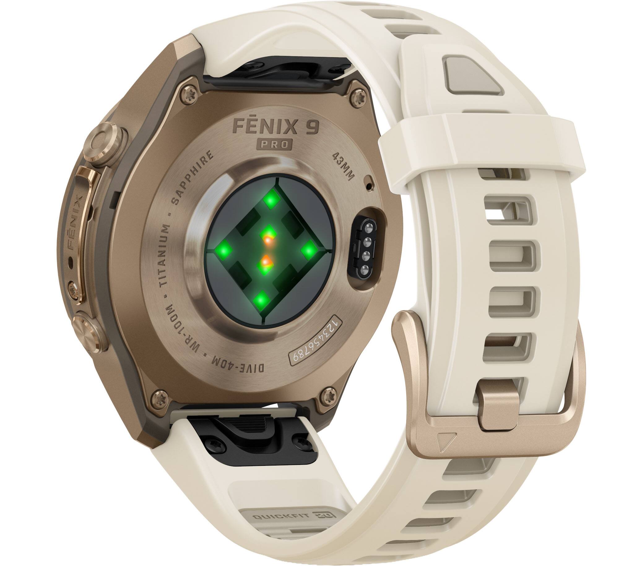 FNIX  
FNIX 9 PRO SAPPHIRE 43MM TITANIUM WR-100M 123456789 DIVE-40M  
QUICKFIT