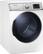 Angle. Samsung - 9.5 Cu. Ft. 15-Cycle Steam Gas Dryer - White.