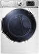 Samsung - 9.5 Cu. Ft. 15-Cycle Steam Gas Dryer - White - Larger Front