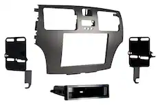 Front. Metra - Dash Kit for Select 2002-2006 Lexus ES 300 ES DIN DDIN - Gray.