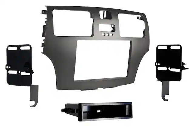 Front. Metra - Dash Kit for Select 2002-2006 Lexus ES 300 ES DIN DDIN - Gray.