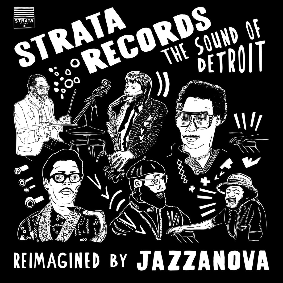Strata Records: The Sound of Detroit – Reimagined by Jazzanova [LP] - VINYL