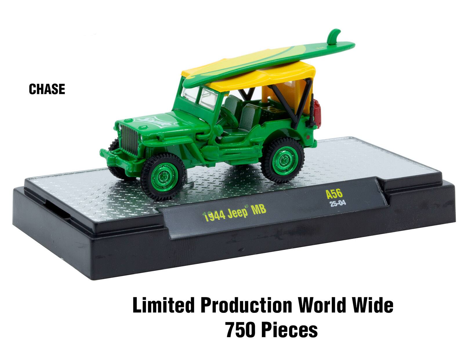 CHASE  
1944 Jeep MB  
A56 25-04  
Limited Production World Wide  
750 Pieces