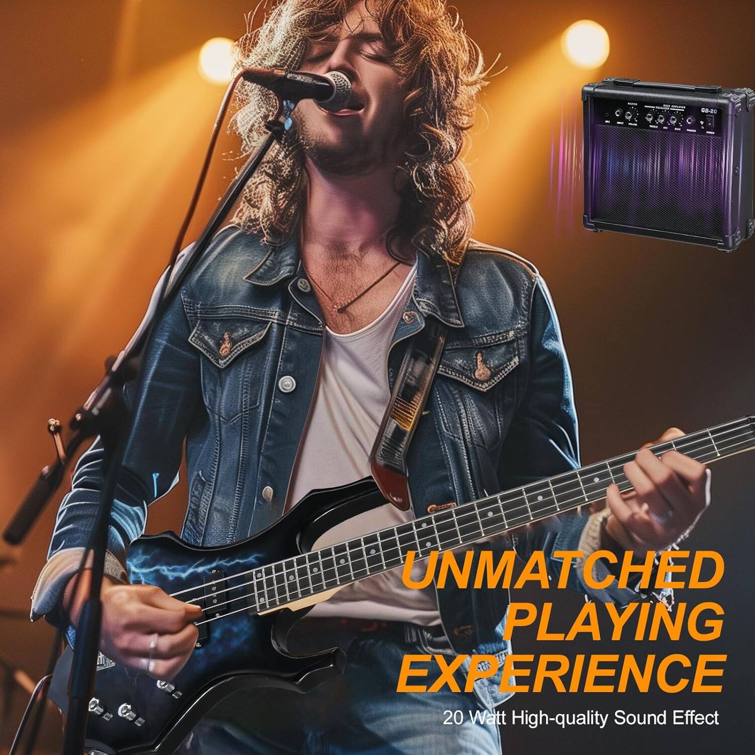 UNMATCHED PLAYING EXPERIENCE  
20 Watt High-quality Sound Effect