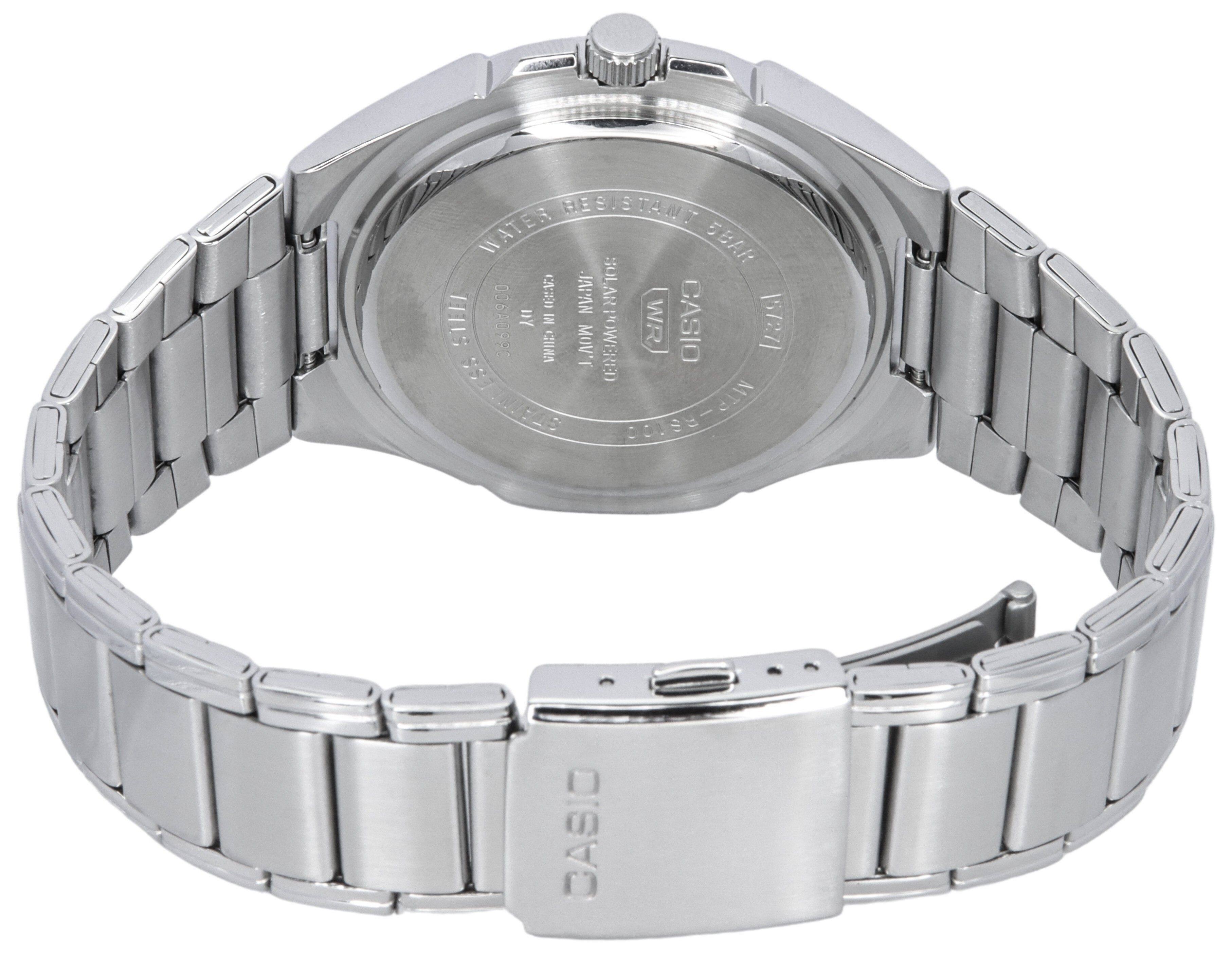 BESISTANT WATER SBAR a NVVI SOLAR STEEL 00640980 DY IN WR CASIO 15727) VIIE MOV'T CEREMO / SEFINIAS 0009y-811 - MT Doe8 CASIO