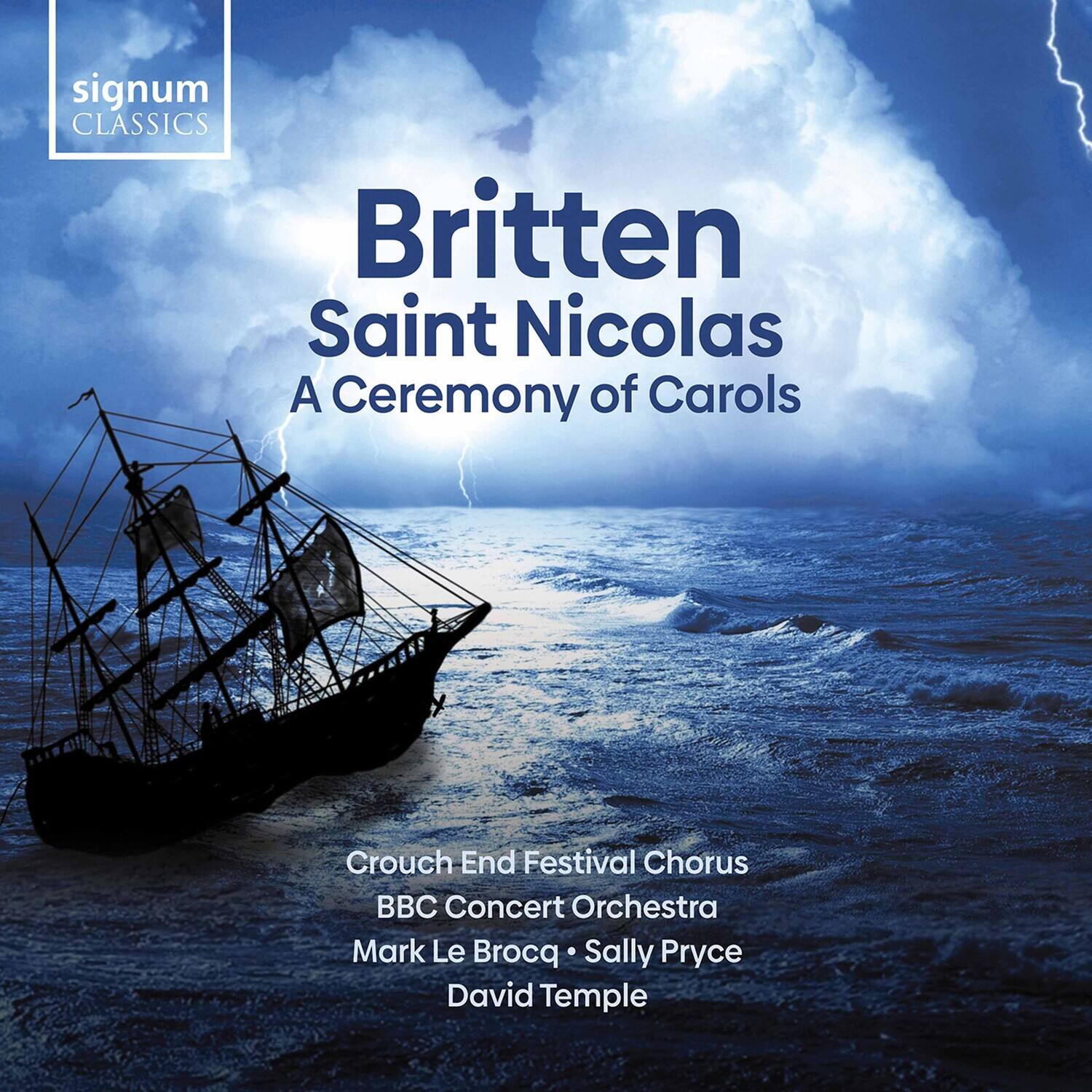 Britten - Saint Nicolas  - COMPACT DISCS