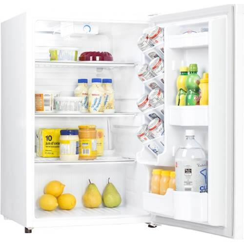 Alt View 11. Danby - Designer 4.4 Cu. Ft. Mini Fridge - White.