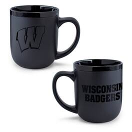 WinCraft - Wisconsin Badgers 17oz. Ceramic Mug - Black