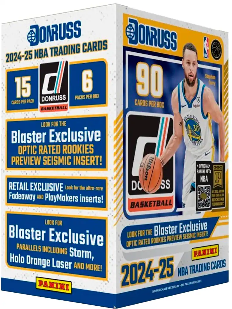 Panini 2024 2025 Donruss Basketball Blaster Box SP-DR245BKTB