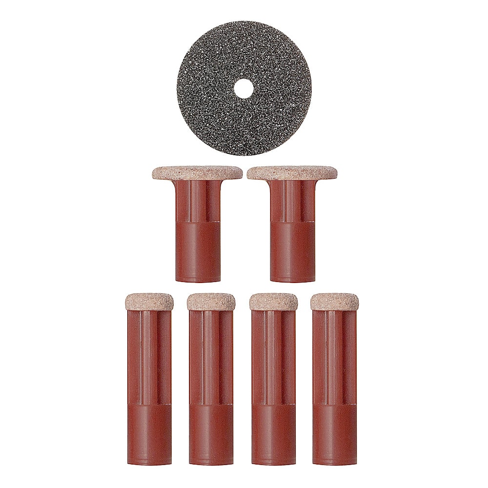 Angle. PMD Beauty - Replacement Discs - Red - Very Coarse.