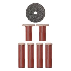PMD Beauty - Replacement Discs - Red - Very Coarse - Angle_Zoom
