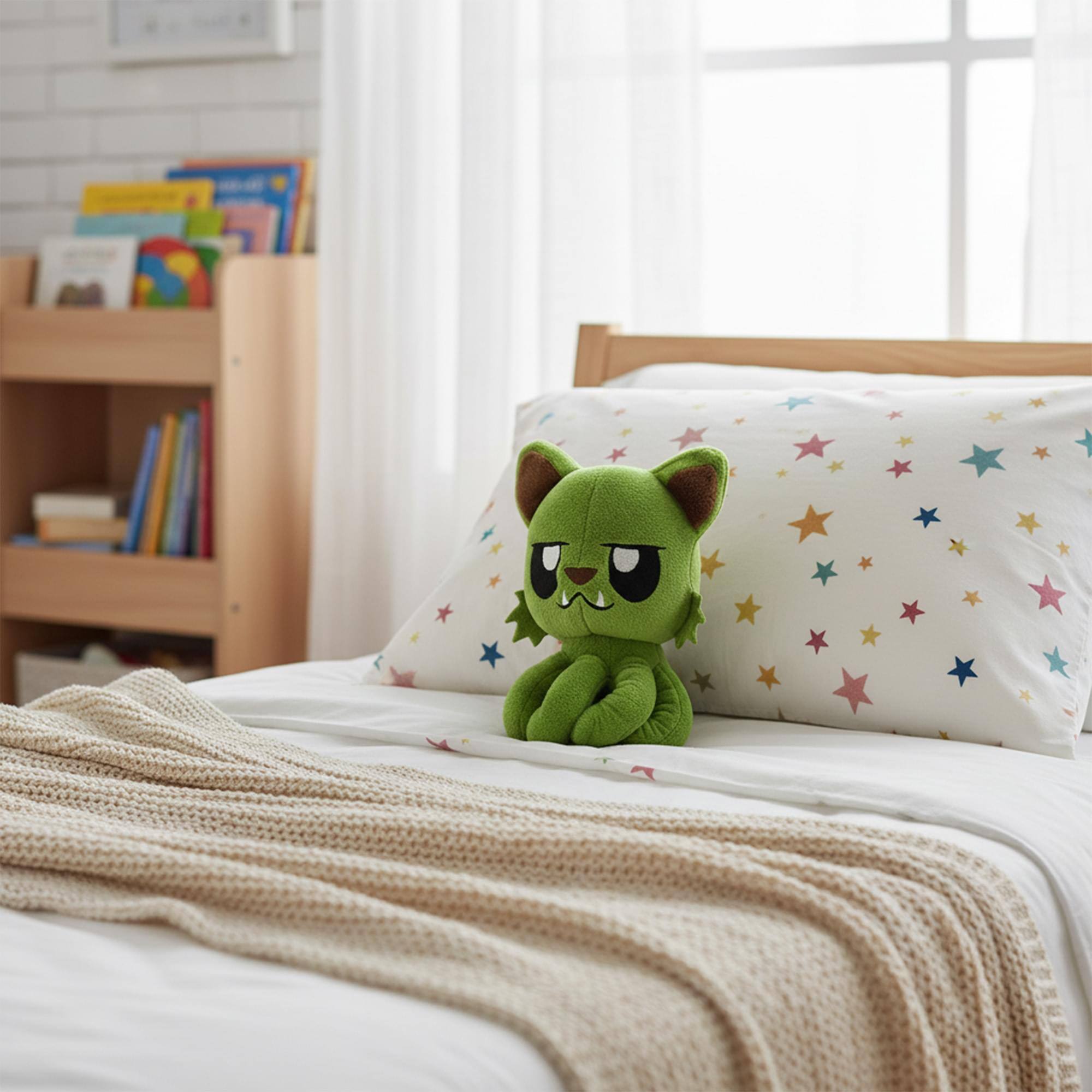 Alt View 2. Tentacle Kitty - Tentacle Kitty Campaign Critters Orc Little One Plush.