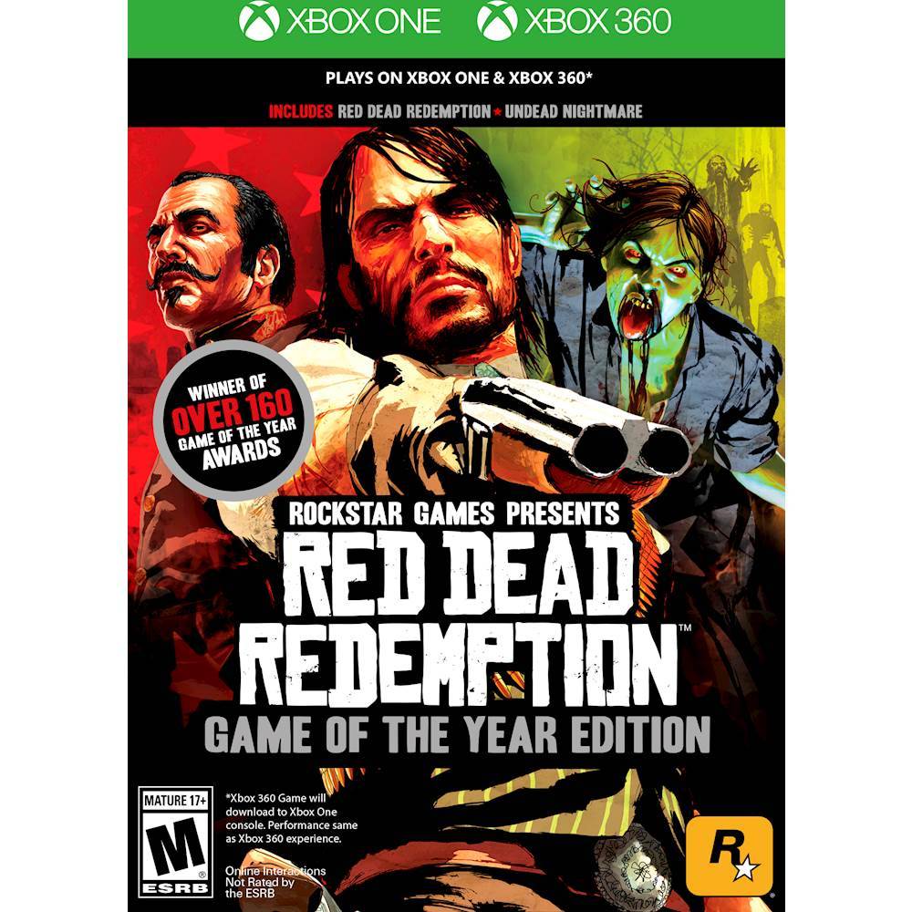 Dead Redemption: Game of the Year Edition Xbox 360, One 49007 - Best Buy