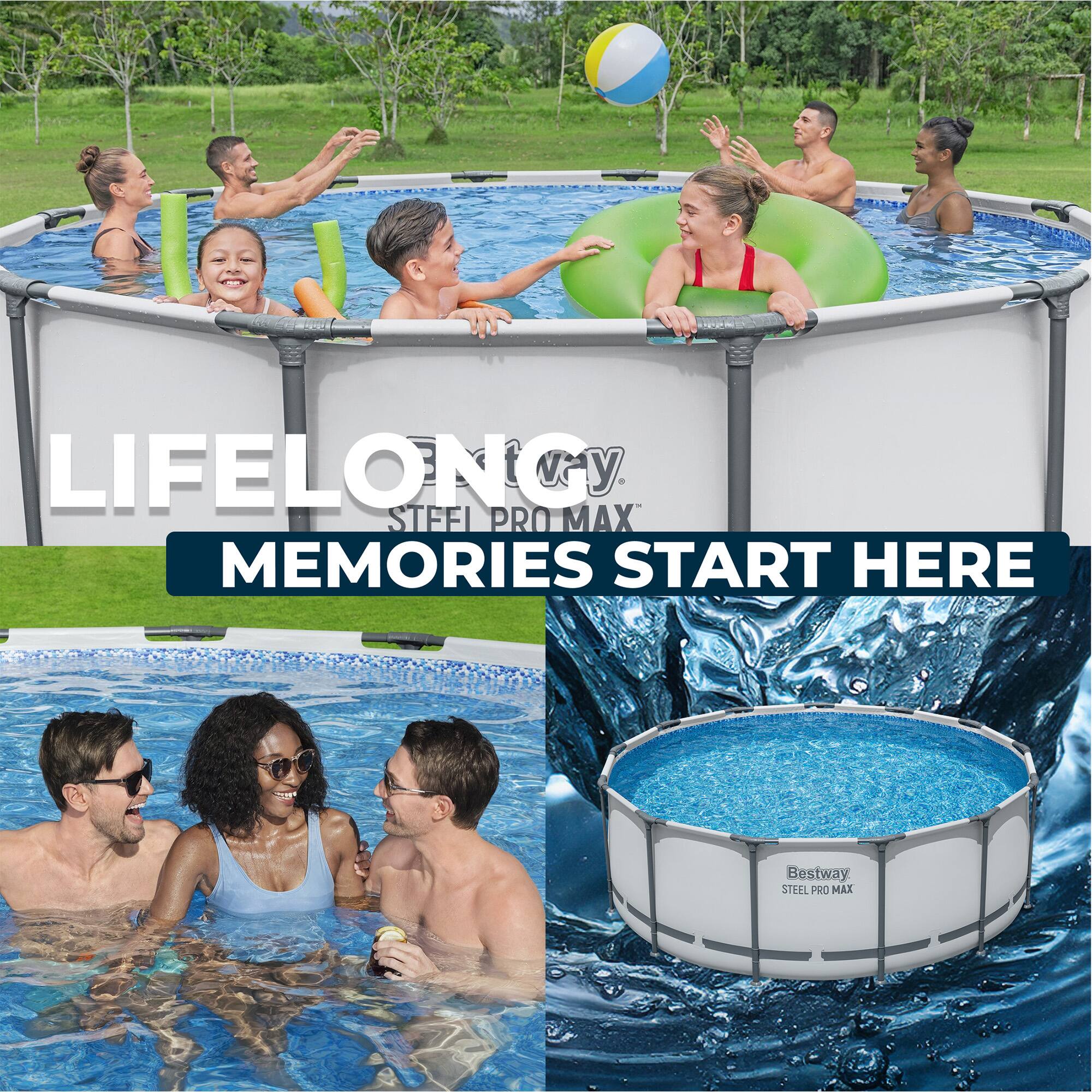 LIFELONGY STEEL PRO MAX  
MEMORIES START HERE  
Bestway STEEL PRO MAX