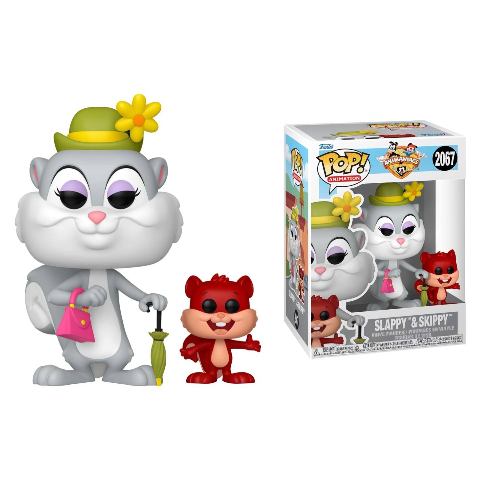 Funko - Pop! Animaniacs: Slappy & Skippy #2067 - Multicolor