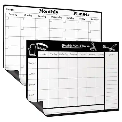 Month:
Monthly Planner
Sunday Monday Tuesday Wednesday Thursday Friday Saturday
Weekly Meal Planner
Monday Tuesday Wednesday Thursday Friday Saturday Sunday
Groceries
Breakfast
Lunch
Dinner
Snacks