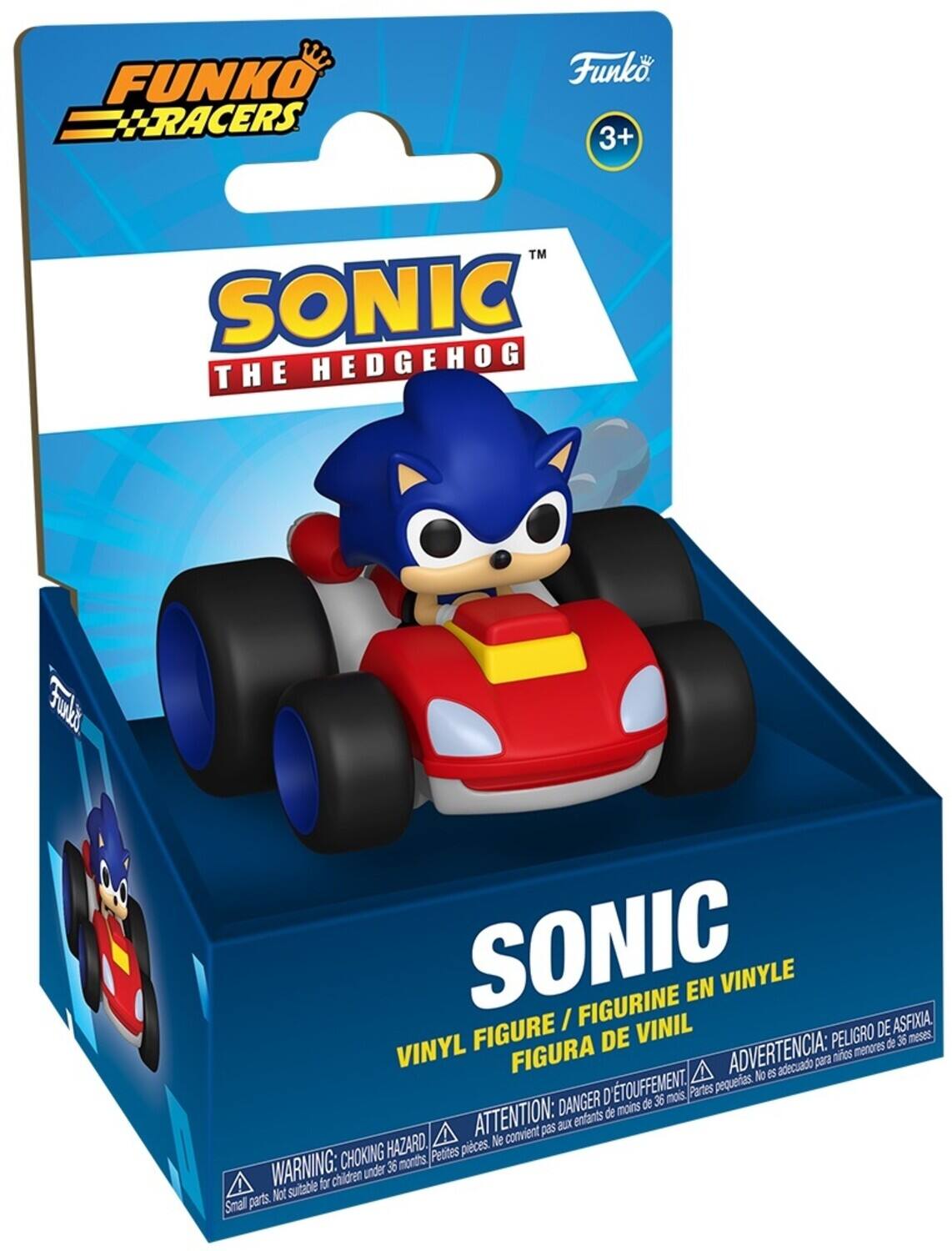 Funko Racers: Sonic the Hedgehog Sonic COLLECTIBLES Multicolor