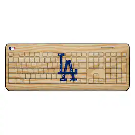 Keyscaper - Los Angeles Dodgers Alternate Wireless Keyboard - Multicolor