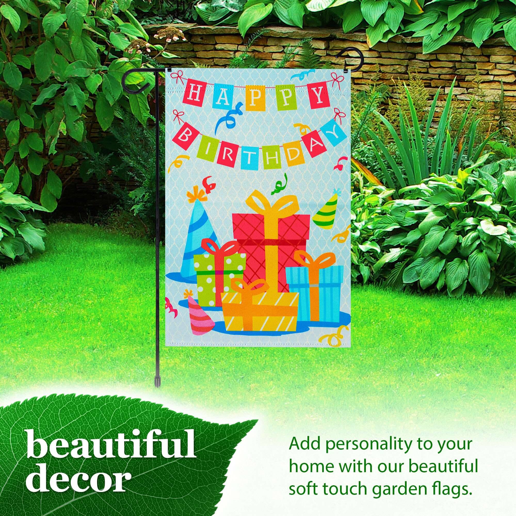 HAPPY BIRTHDAY

beautiful decor

Add personality to your home with our beautiful soft touch garden flags.