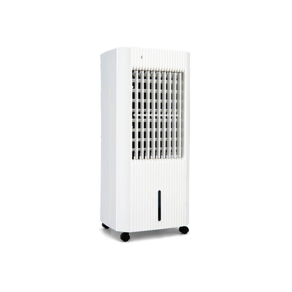 Back. Loheer - Loheer 3-in-1 Evaporative Air Cooler Portable Swamp Cooler Fan Humidifier with Remote 5L Tank for Home Office White.