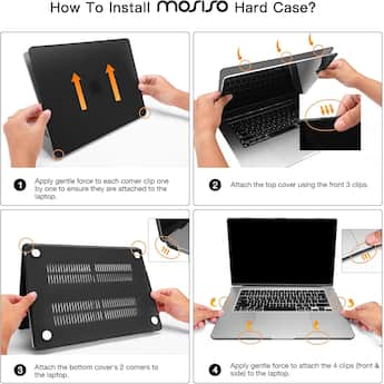 mosiso MacBook Air 15 inch Case for models A3448 A3241 A3114 A2941 mosiso MacBook Air 15 inch Case for models A3448 A3241 A3114 A2941