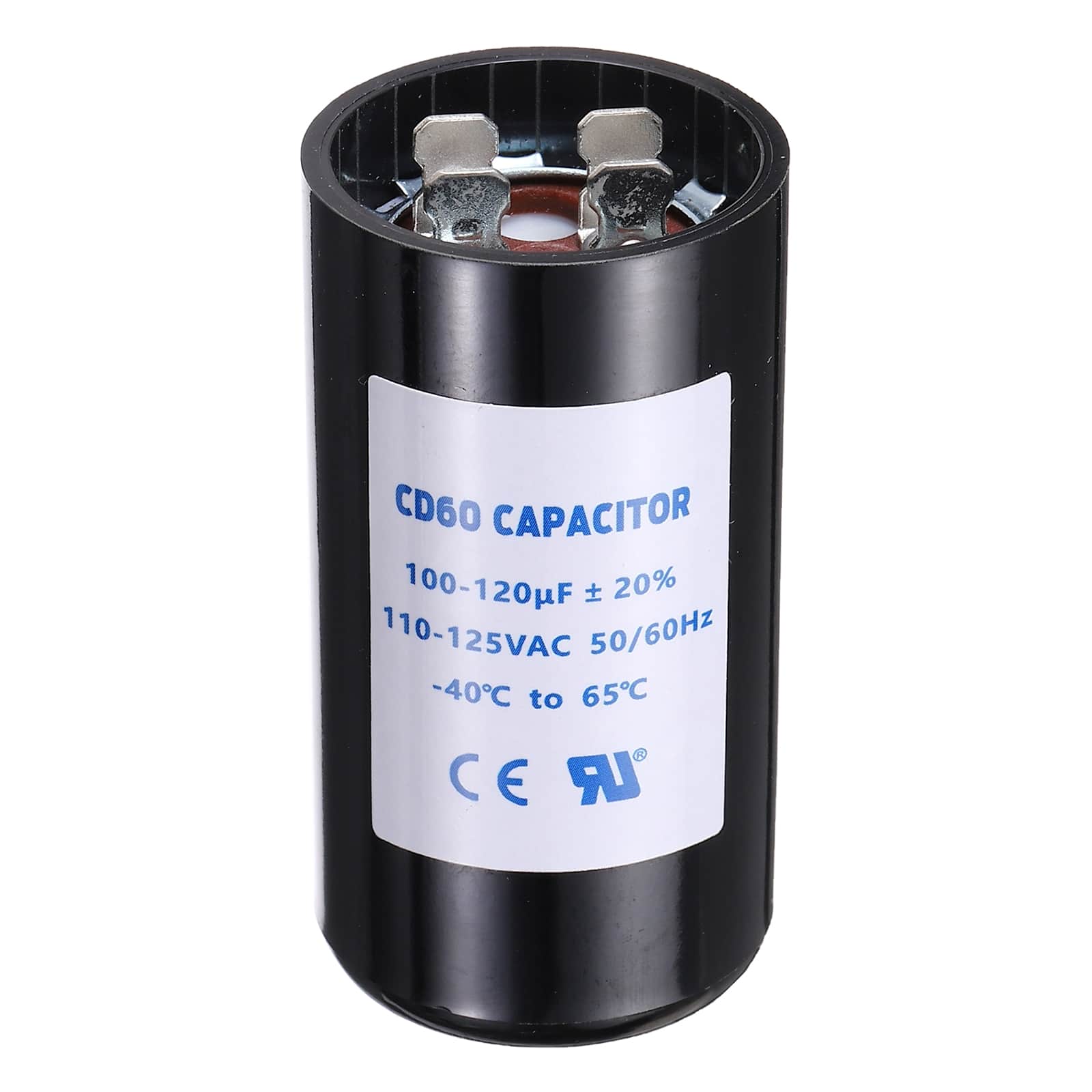 Unique Bargains - CD60 Capacitor 100-120 Mfd, 110-125 VAC Run Motor Start Capacitor 50/60Hz for Fan/Well Pump price history on PriceWatchPro