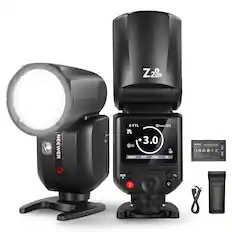C Z2 Pro 05 NEEWER E-TTL M Zoom 105 AF + 3.0 4 01 I ZM/Fn FEB SYNC AF - TWEs -a i - - CES E & 2 MODE a 5