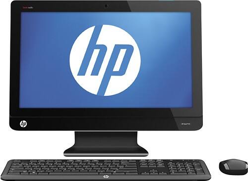 Front Standard. HP - 21.5" Omni All-In-One Computer - 4GB Memory - 500GB Hard Drive.