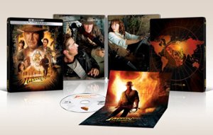 Indiana Jones and the Kingdom of the Crystal Skull [SteelBook] [Digital Copy] [4K Ultra Blu-ray] [2008] - Front_Zoom