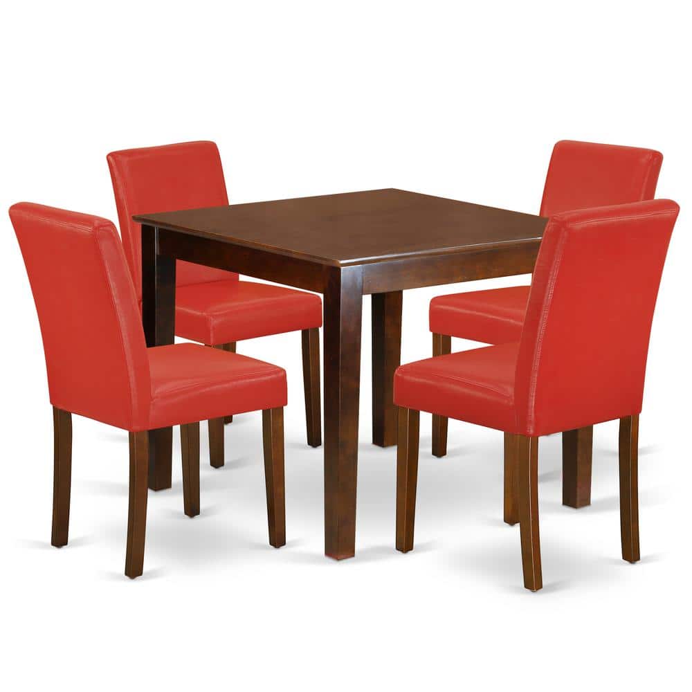 East West Furniture - Dining Room Set Mahogany - Brown price history on PriceWatchPro