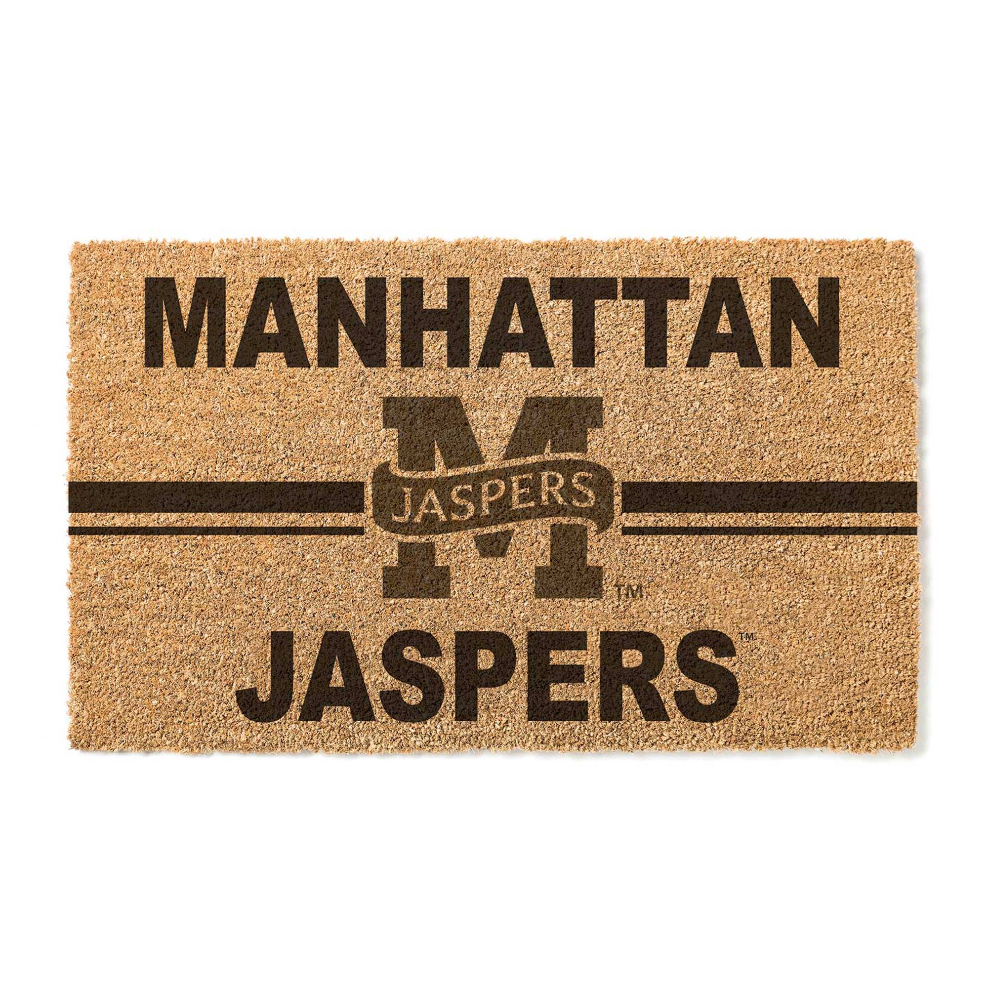 Manhattan Jaspers 18" x 30" Team Logo Doormat