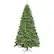 Front. Costway - 7.5Ft Unlit Hinged PVC Artificial Christmas Tree Premium Spruce Tree with 1346 Tips - Green.