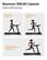 Maximum 300LBS Capacity
Suitable for different body types
0.6-2.5MPH Walking Mode
2.5-4.5MPH Jogging Mode
4.5-7.2 MPH Running Mode