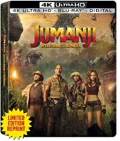 Jumanji: Welcome to the Jungle [Limited Edition] [SteelBook] [4K Ultra HD Blu-ray/Blu-ray] [2017] - Front_Zoom